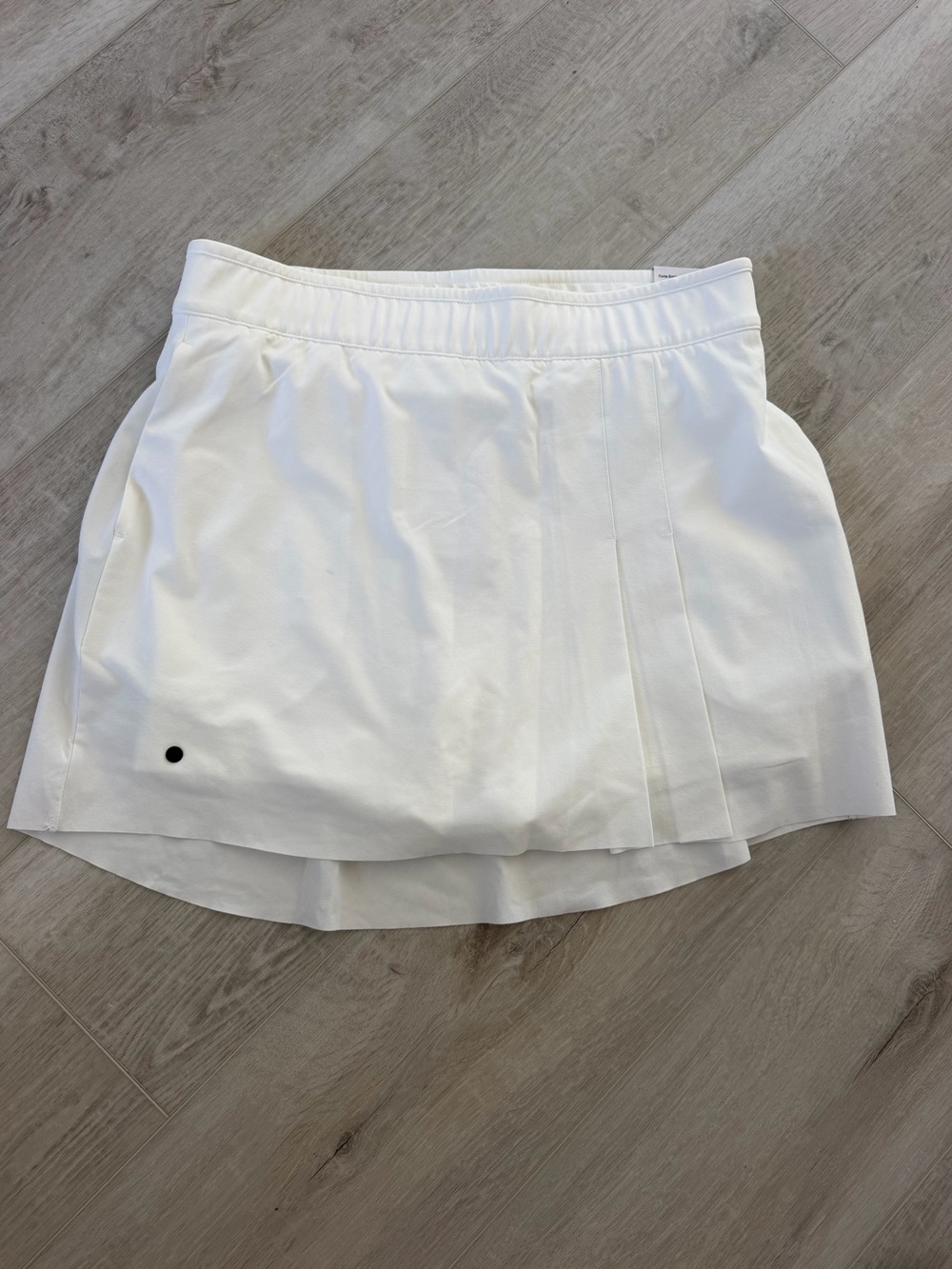 White Athletic Tennis Skirt